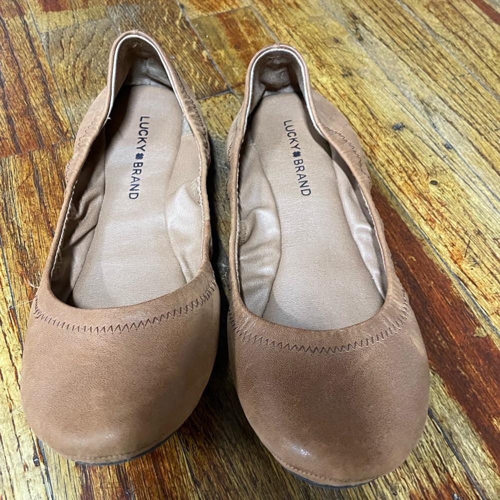 Brown Lucky Brand Flats